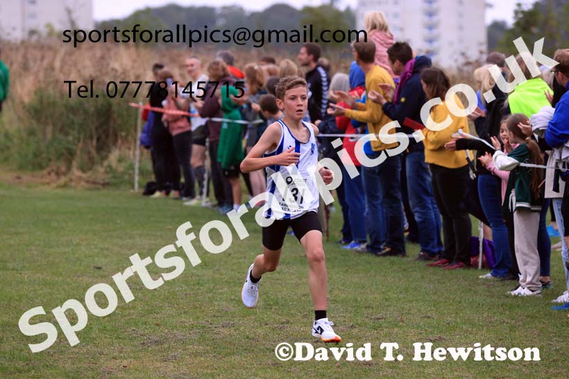 Boys and Girls Under-13s, 2024 Sunderland XC Relays.  Photo: David T. Hewitson/Sports for All Pics